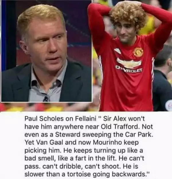 United fans have no chill! See what they wrote about Fellaini